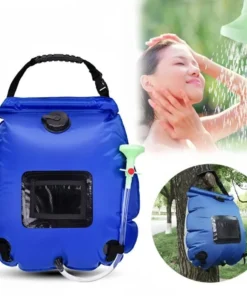Alternative view of Douche solaire portable pour bord de mer – Eau chaude instantanée en extérieur – Idéale camping et plage